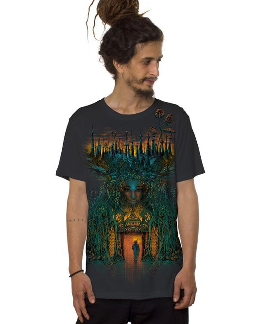 INNER FOREST T-Shirt In Dark Grey