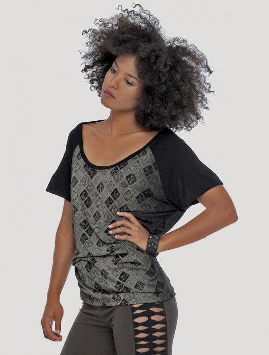 BATIK Top In Black