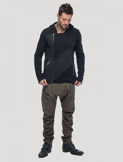 SHINOBI Hooded Jacket In Black