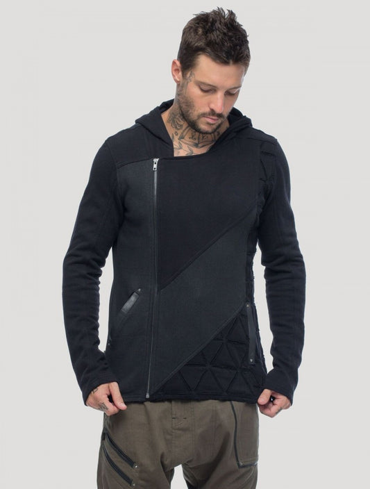 SHINOBI Hooded Jacket In Black