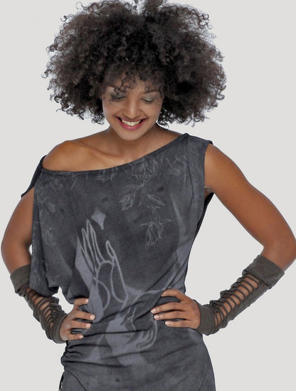 BRAIDED Gloves In Olive 2