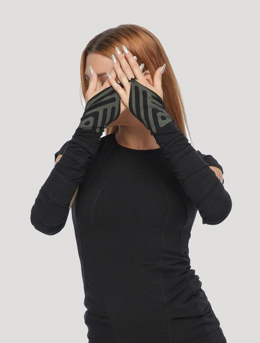 ADINKRA Gloves In Black