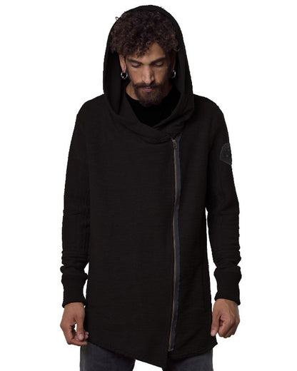 TOKEN Hooded Jacket In Black