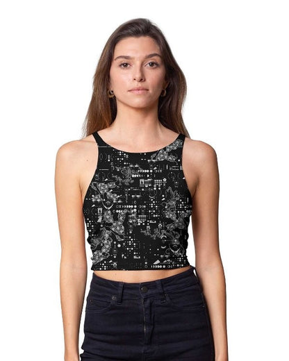 MOON OMENS Top In Black