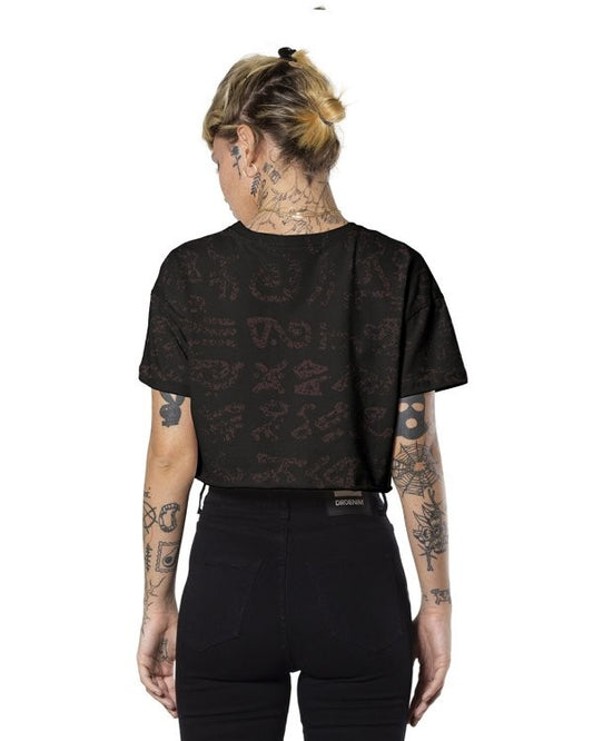 LETTER BLACK TOP