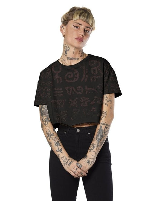 LETTER BLACK TOP