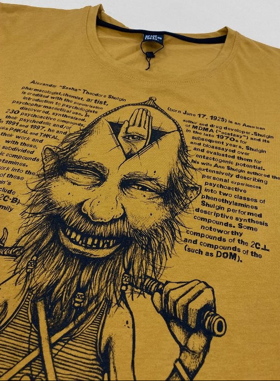SHULGIN T-Shirt In Mustard