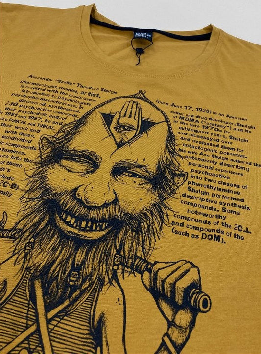 SHULGIN T-Shirt In Mustard