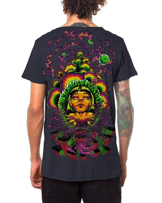 PSYLOCIBIN T-Shirt In Dark Grey