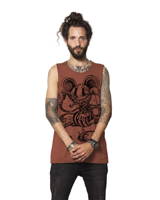 MAUSER Tank Top In Indie