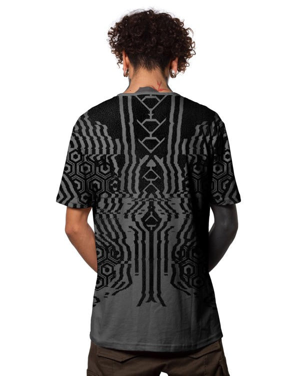 ICHI T-Shirt In Grey