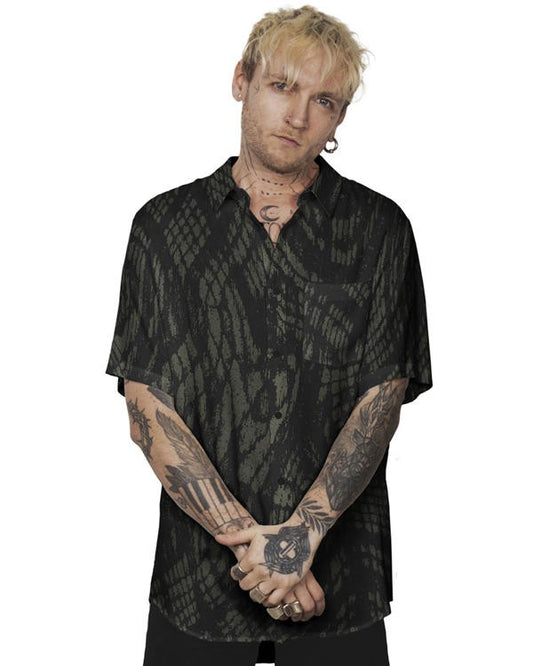SERPENTINE Short Sleeve Botton Shirt