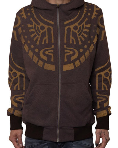 KANE Hooded Jacket In Brown