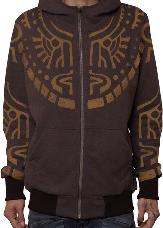 KANE Hooded Jacket In Brown