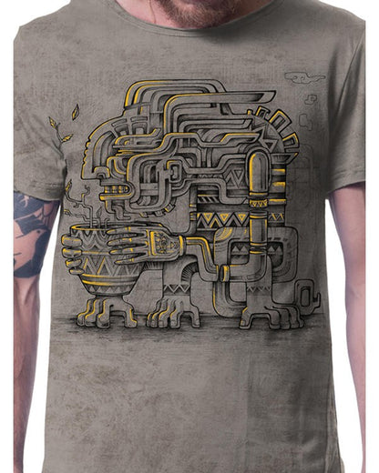 GAURDNER T-Shirt In Desert Wash