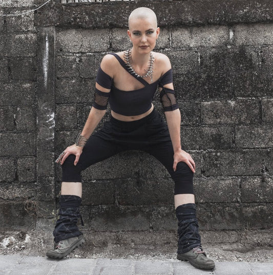 CRAY Crop Top In Black