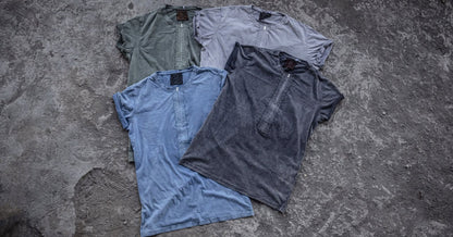 GREEN RIVER T-Shirt In Washed Black