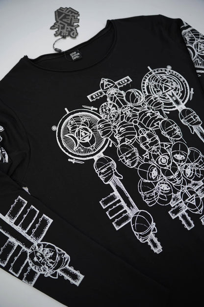 ALCHEMIST Unisex Long Sleeve Shirt In Black