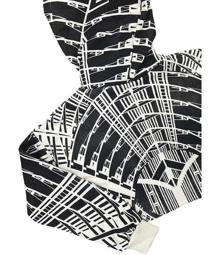 METROPOLIS Crop Top In Off-White