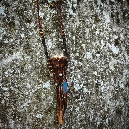 Mystic Deer Horn Necklace