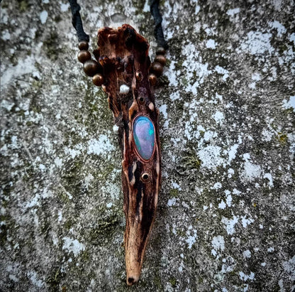Mystic Deer Horn Necklace