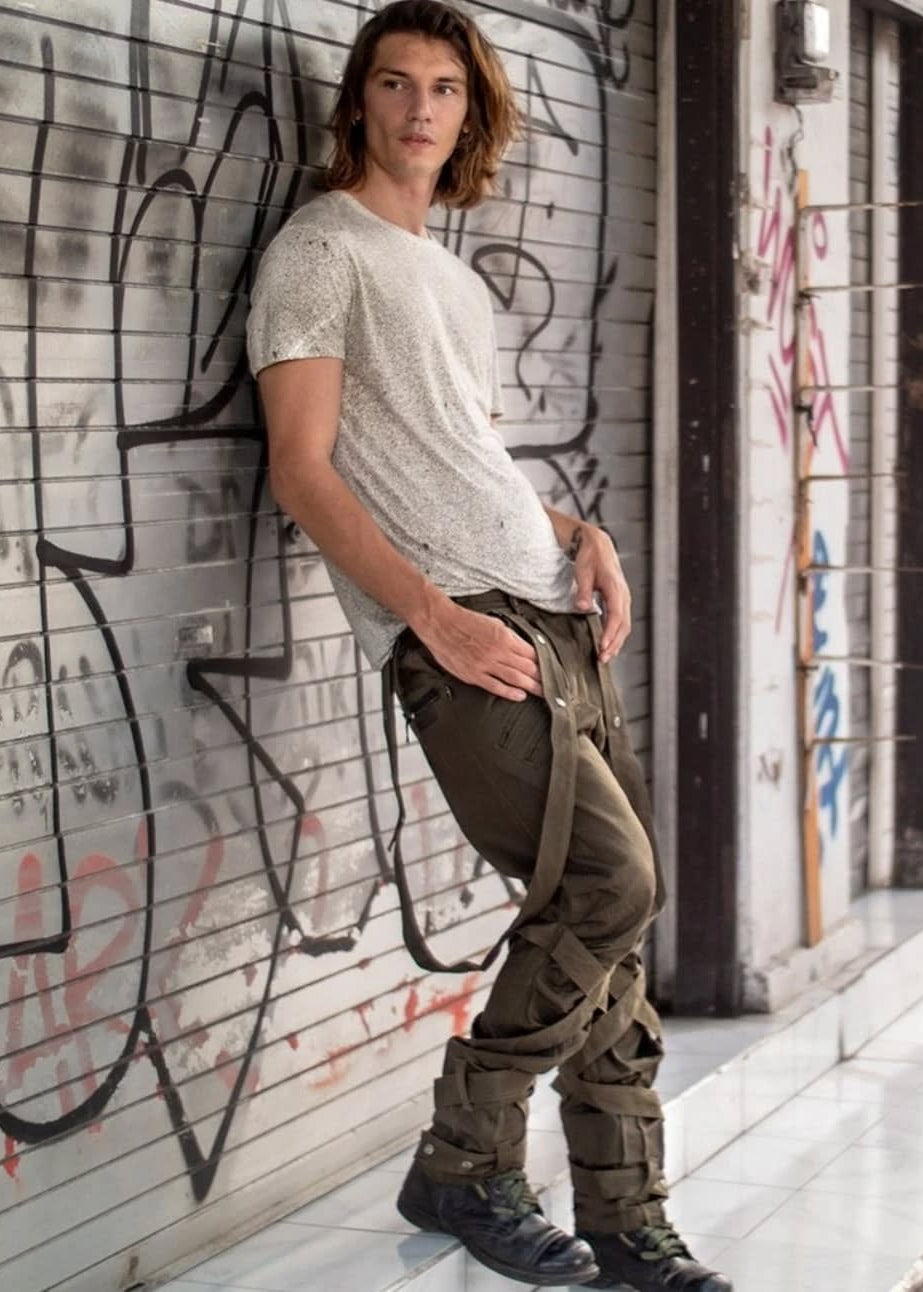 OTTOMAN UNISEX Pants In Olive