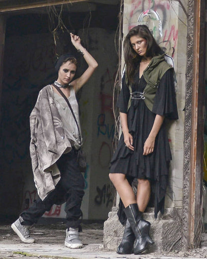 METAL Vest In Olive