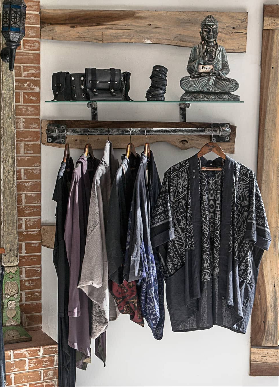 WO KIMONO KAFTAN In Black