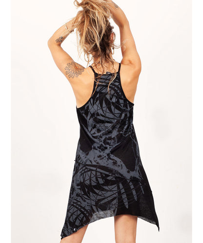 ZORVAN Mini Dress In Black
