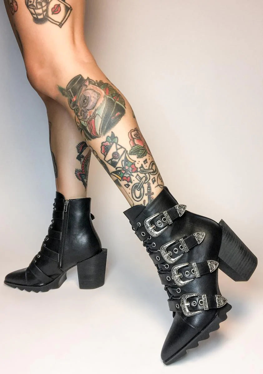 Don't Even Buckle Boots