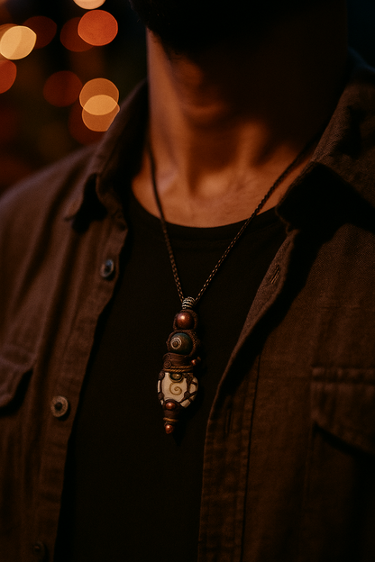 Shiva’s Eye Amulet — Tribal Antique Spirit