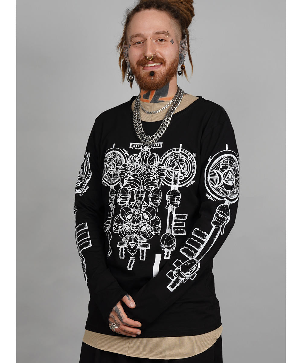 ALCHEMIST Long Sleeve Shirt In Black