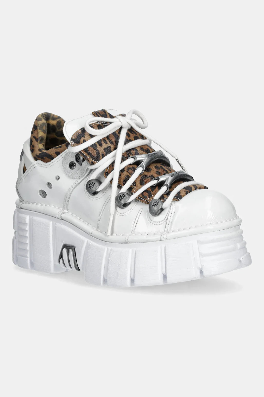 WHITE TIGER PLATFORM SNEAKERS