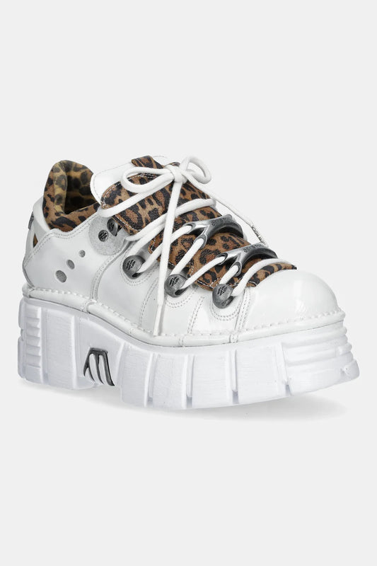 WHITE TIGER PLATFORM SNEAKERS