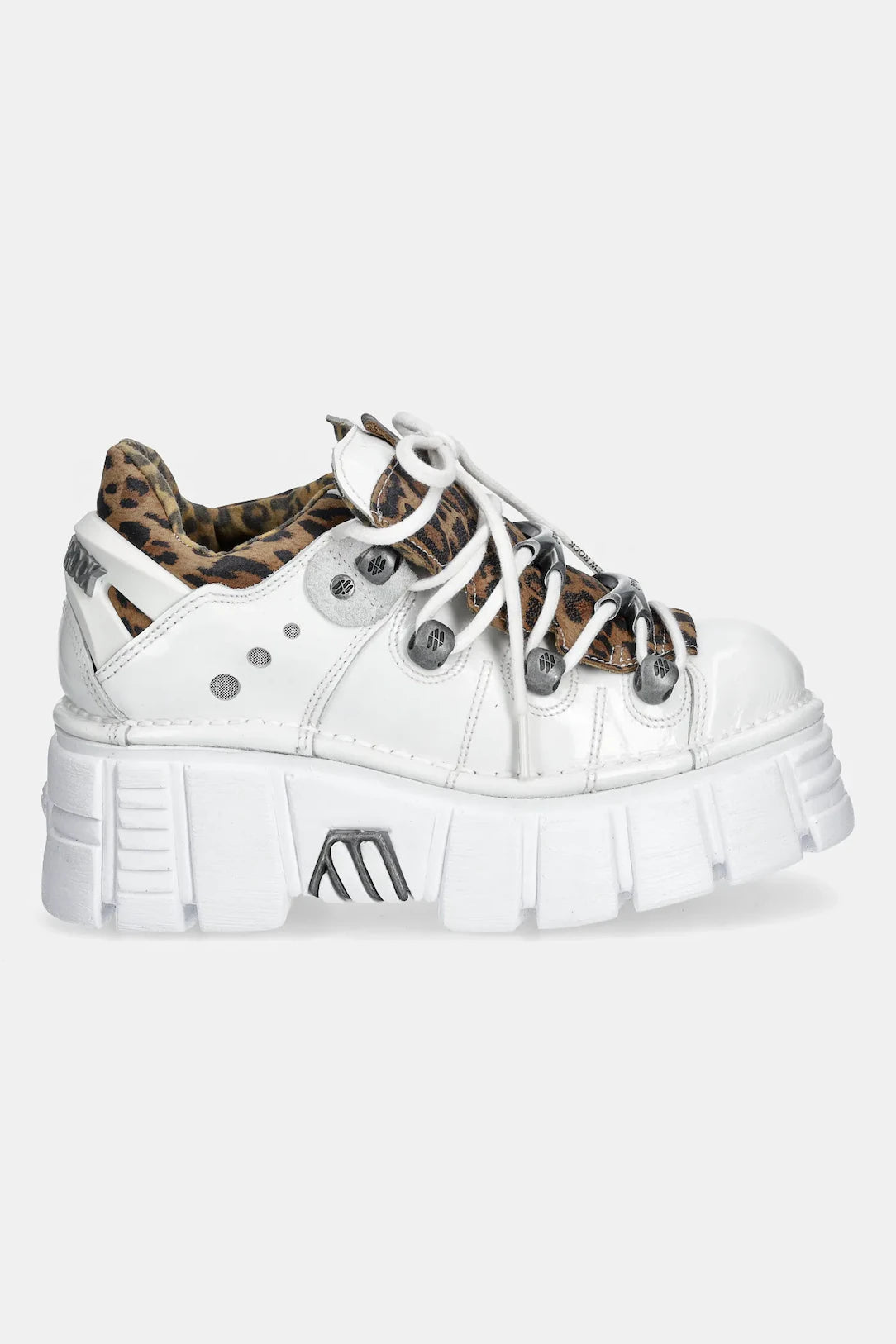 WHITE TIGER PLATFORM SNEAKERS