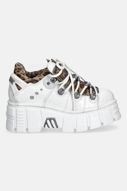 WHITE TIGER PLATFORM SNEAKERS