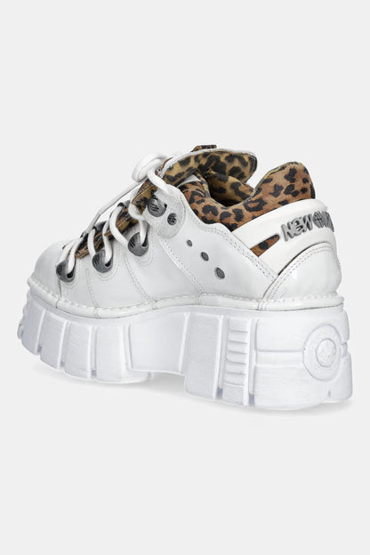 WHITE TIGER PLATFORM SNEAKERS