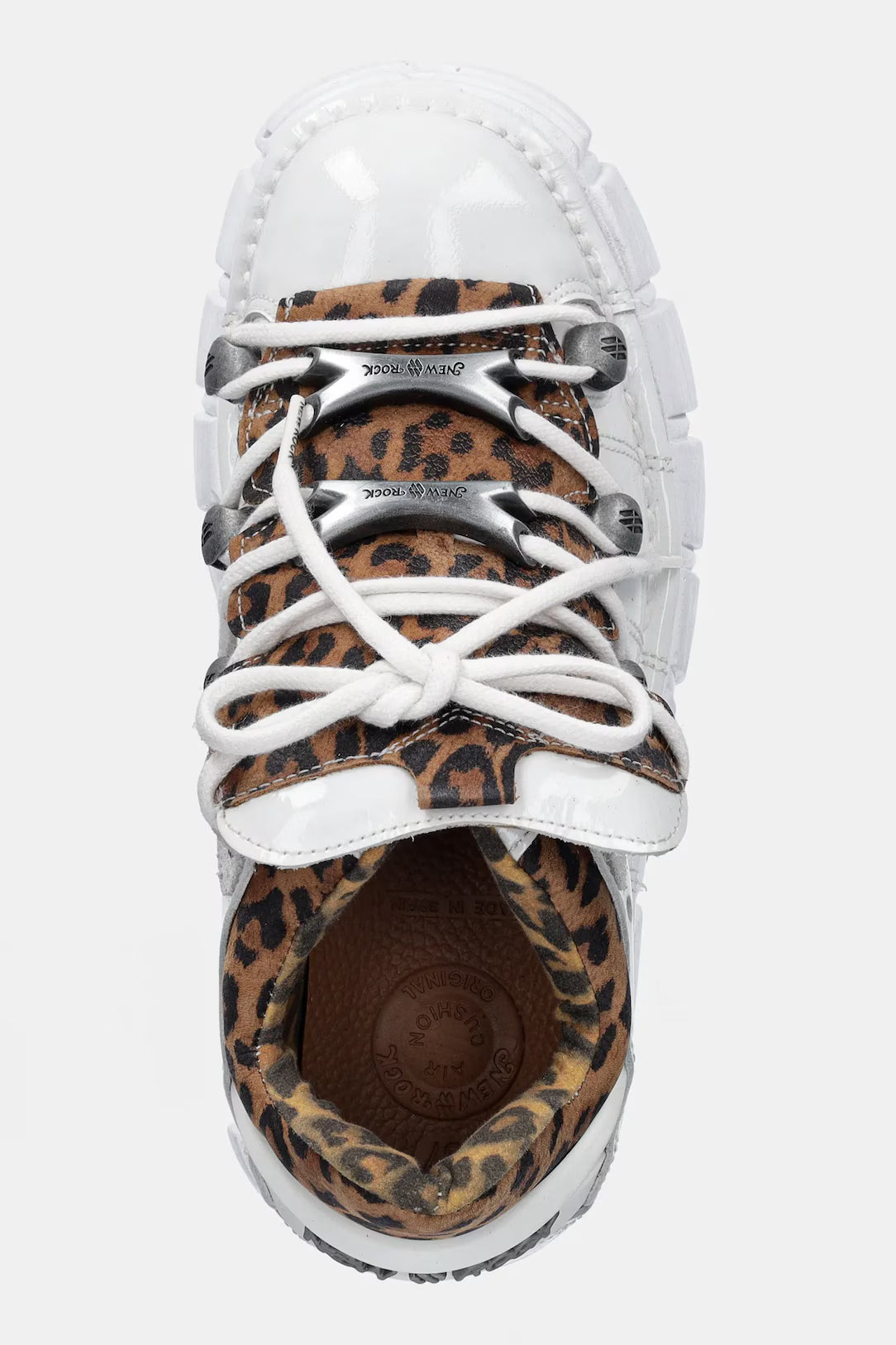 WHITE TIGER PLATFORM SNEAKERS