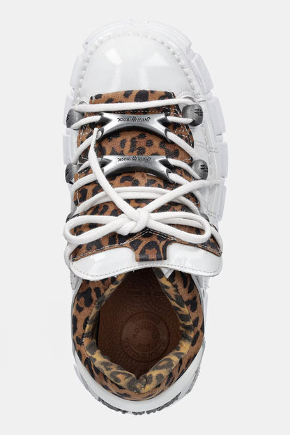 WHITE TIGER PLATFORM SNEAKERS