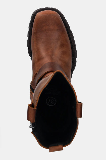 NEOBIKER BOOTS - BROWN