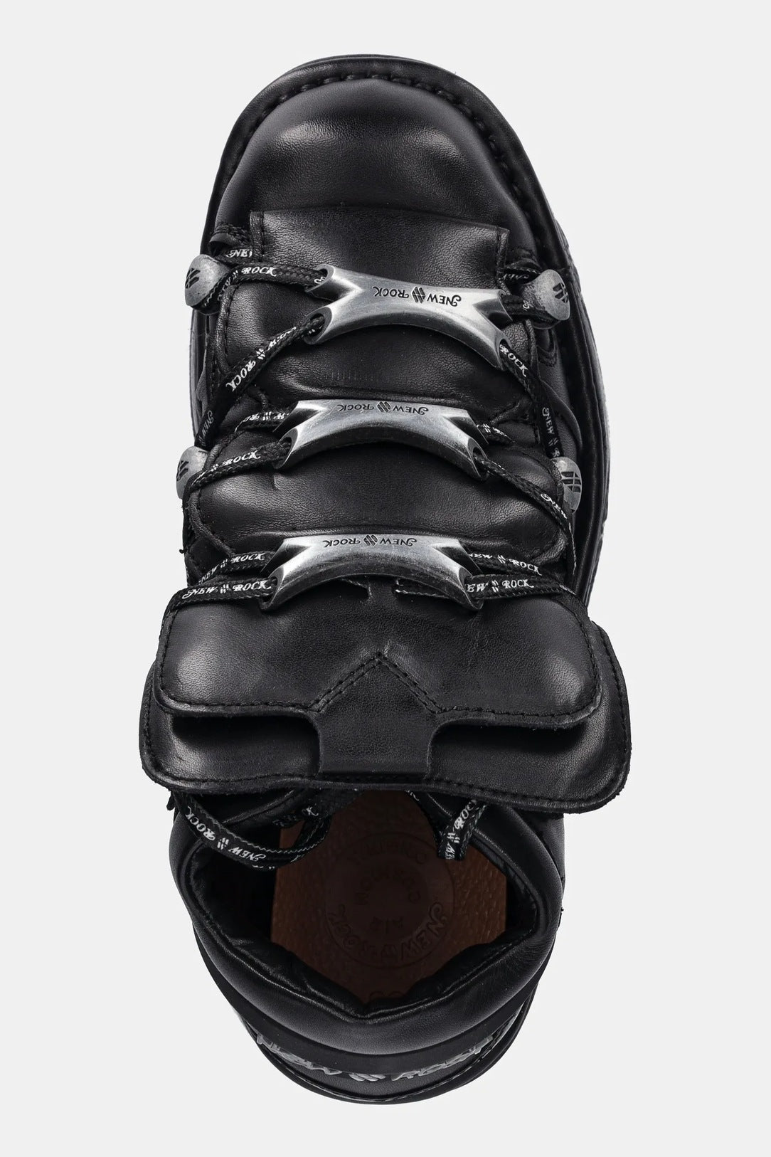 METALLIC ANKLE PLATFORM BOOTS