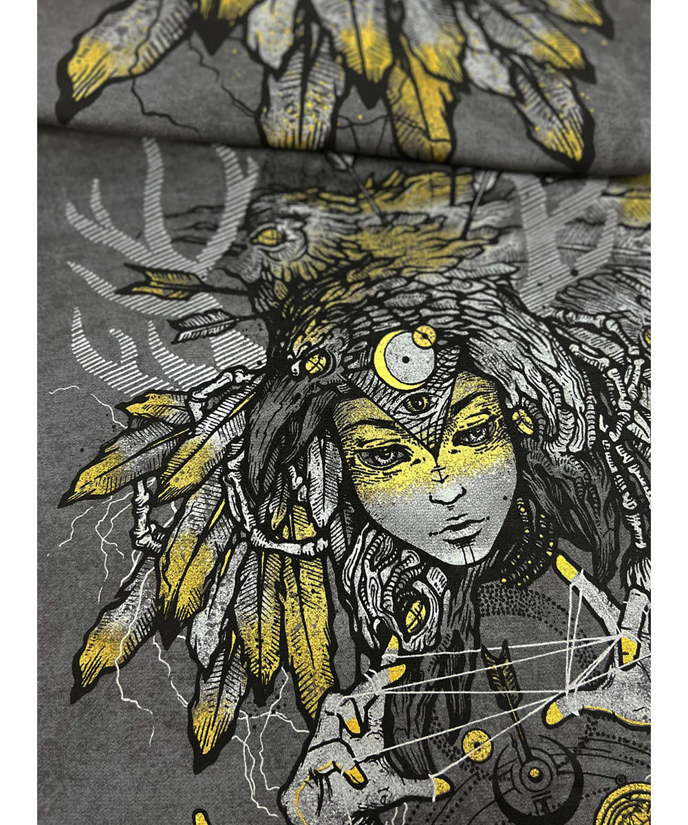 BANSHEE WOMAN Hood In Wash Grey