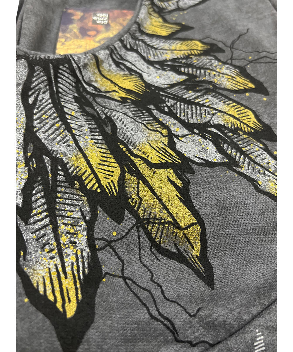 BANSHEE WOMAN Hood In Wash Grey