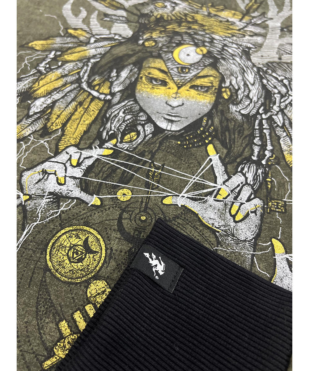 BANSHEE WOMAN Hood In Wash Grey