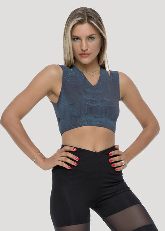 JUNO Top In Blue