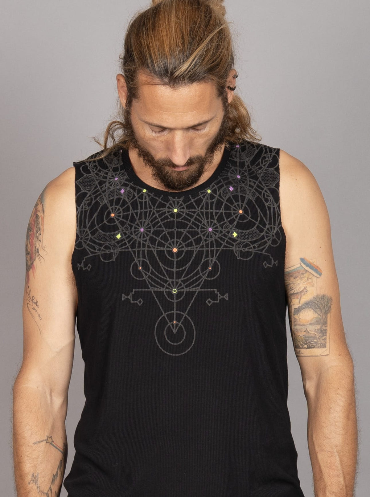 SHII Tank Top In Black