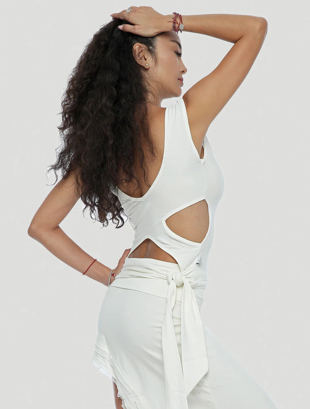 Burmese Top In Off-White