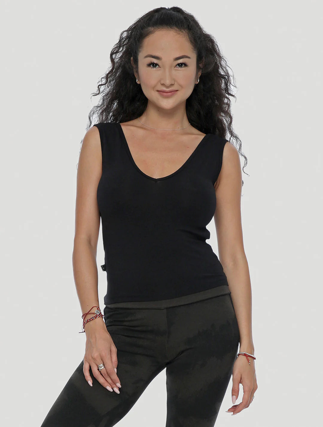 Burmese Top In Black