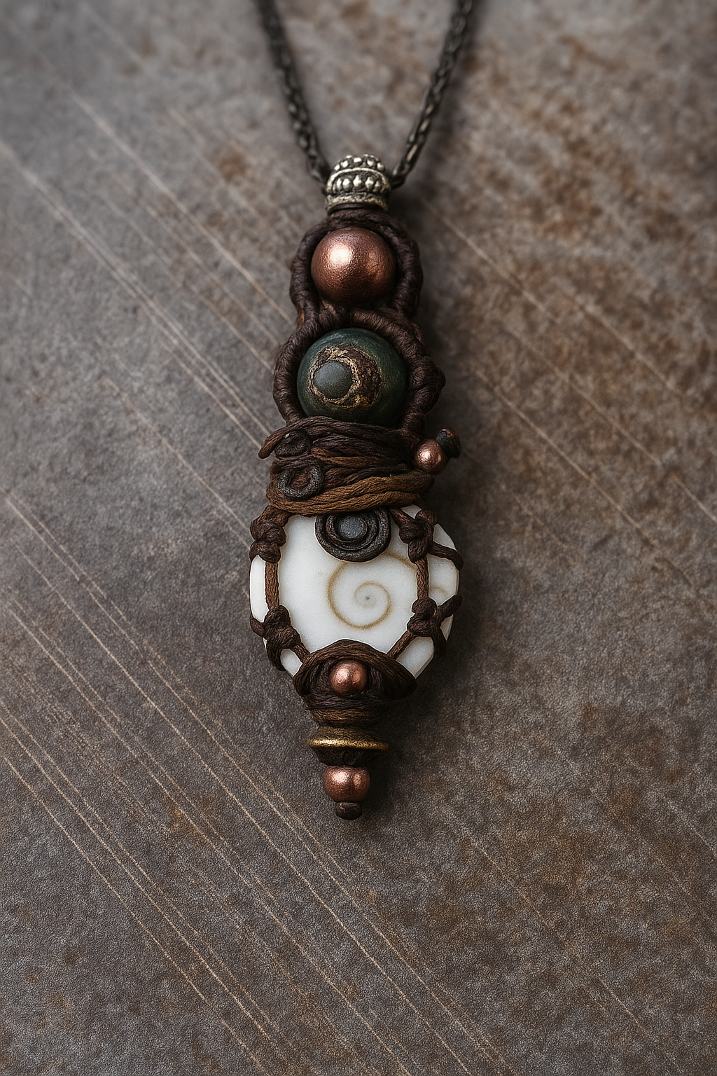 Shiva’s Eye Amulet — Tribal Antique Spirit