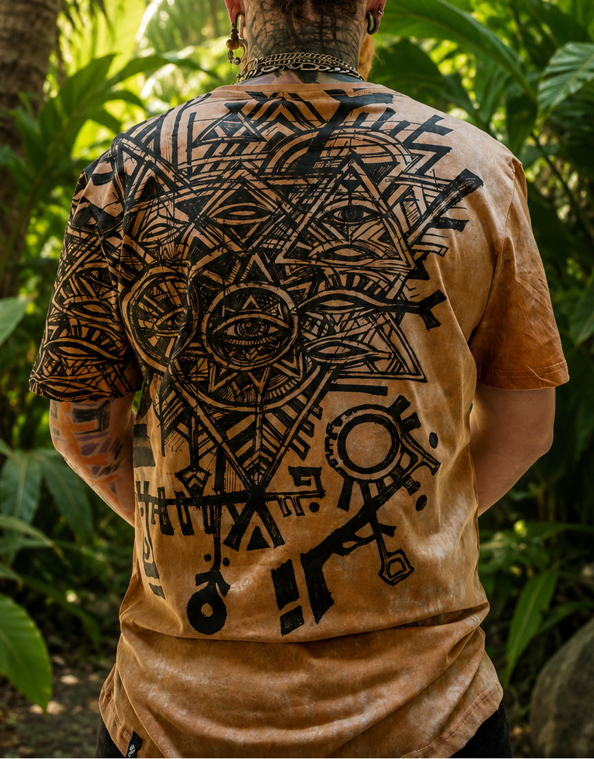 KATERBLU T-Shirt In Orange T.D